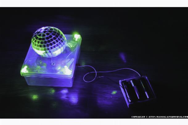 wpid svetodiodnyj diskosar led magic 2 Светодиодный Диско шар LED Magic Ball Light